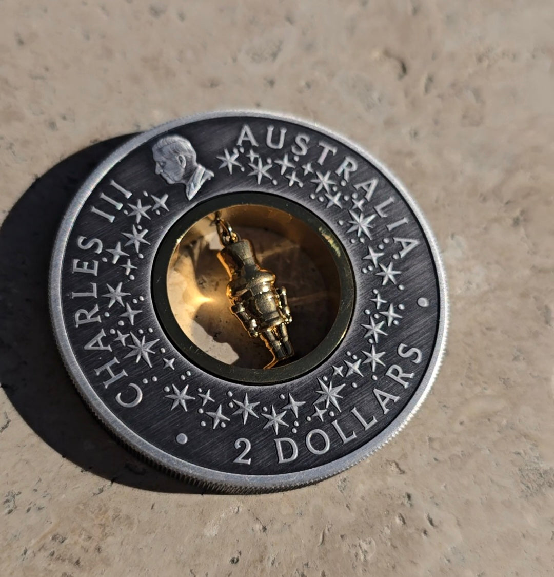 (Pre-Sale!! begins 12/12/25 @ 2pm) Newcastle 2025 Christmas 2oz Silver coin treasure hunt